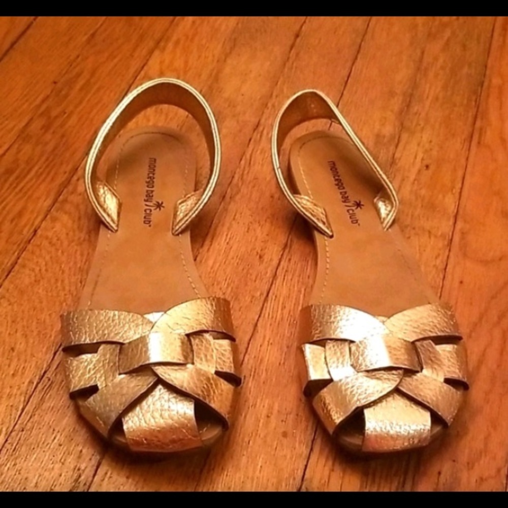 Montego Bay Club Gold Sandles